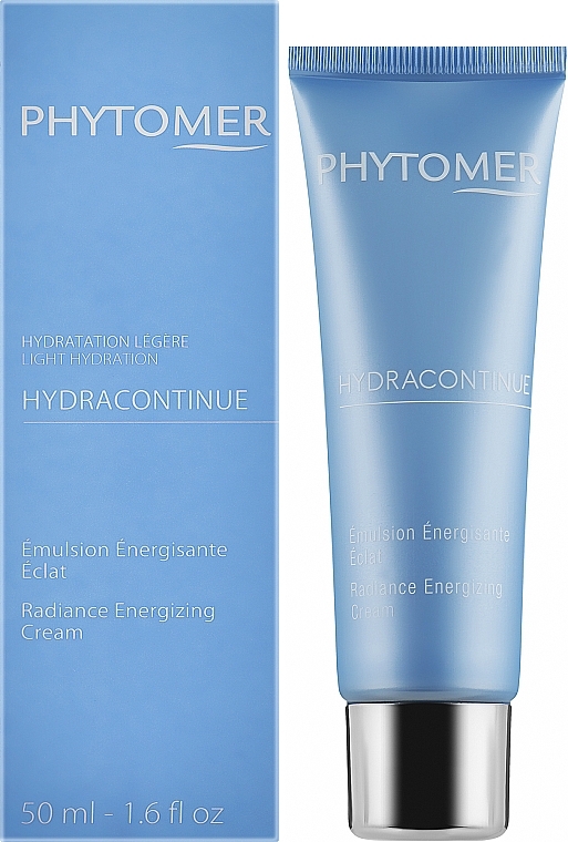 Energetisierende und feuchtigkeitsspendende Gesichtscreme für mehr Ausstrahlung - Phytomer HydraContinue Radiance Energizing Cream — Bild N2