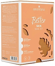 Gesichtspflegeset - Orientana Better Skin Snail Set (Gesichtscreme 50ml + Augencreme 15ml + Accessories 1 St.) — Bild N1