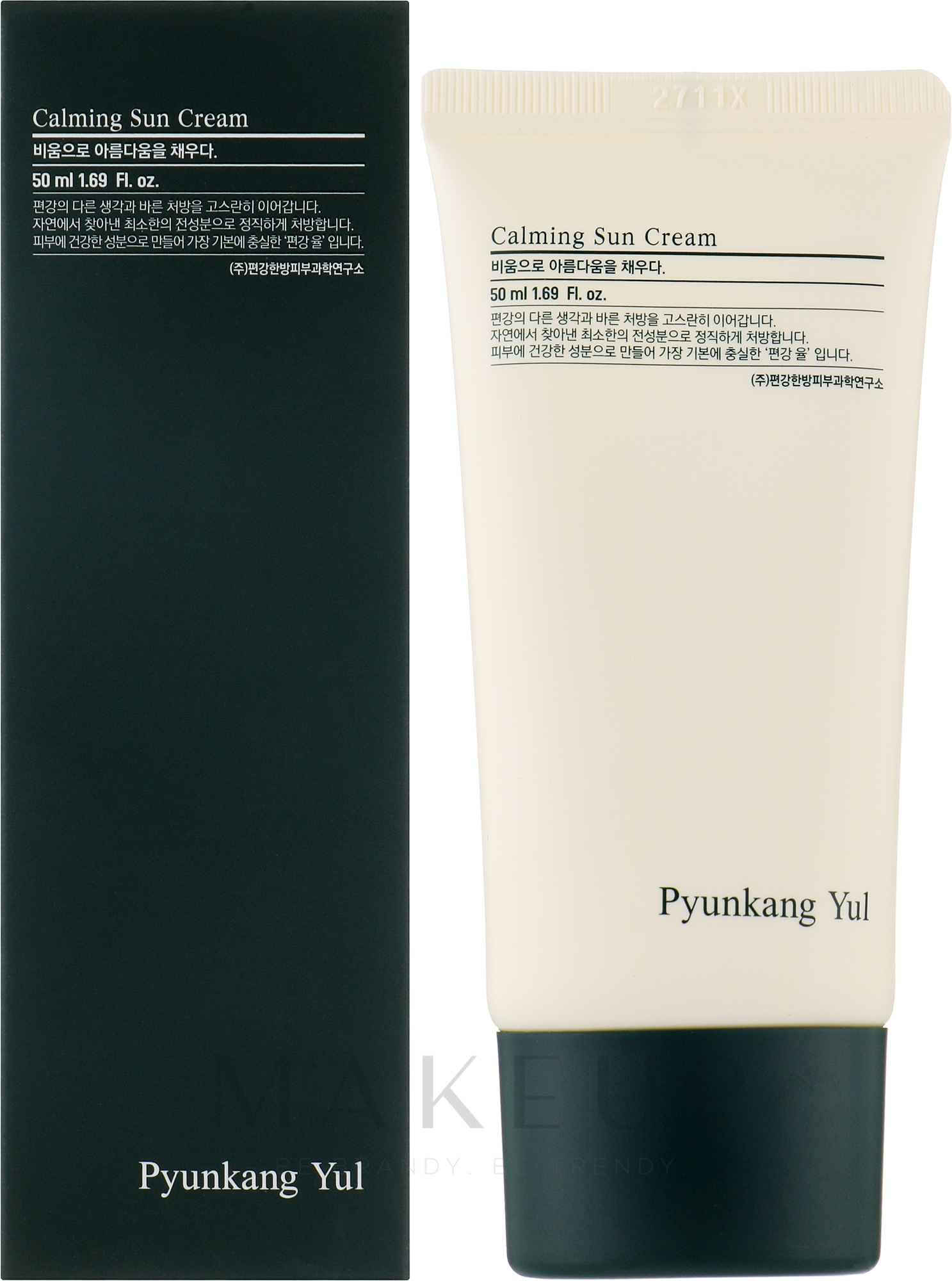 Beruhigende Sonnenschutzcreme - Pyunkang Yul Calming Sun Cream SPF 50+ PA++ — Bild 50 ml