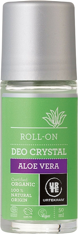 Deo Roll-on mit Aloe Vera und Orangenduft - Urtekram Deo Crystal Aloe Vera