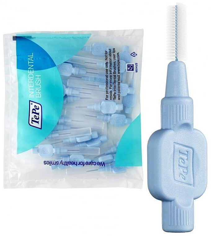 Interdentalzahnbürsten - TePe Interdental Brush Extra Soft Blue 0.6 mm — Bild N1