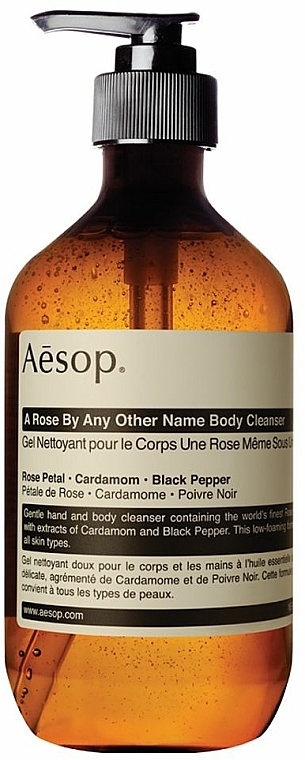 Duschgel mit Rosenblütenöl - Aesop A Rose By Any Other Name Body Cleanser — Bild N1