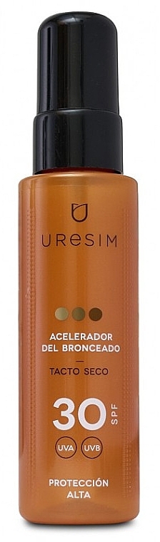 Sonnenschutzöl - Uresim Tan Accelerator SPF 30  — Bild N1