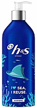 Düfte, Parfümerie und Kosmetik Anti-Schuppen Shampoo - Head & Shoulders Classic I love Sea, I Reuse