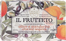 Düfte, Parfümerie und Kosmetik Naturseife Olive & Tangerine - Nesti Dante Moisturizing & Nourishing Soap Il Frutteto Collection