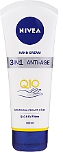 Düfte, Parfümerie und Kosmetik Anti-Aging Handcreme mit Q10 Plus - Nivea Q10 plus Age Defying Antiwrinkle Hand Cream 