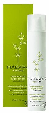 Regenerierende Nachtcreme - Madara Cosmetics Regenerating Night Cream
