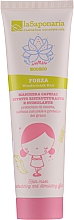 Düfte, Parfümerie und Kosmetik Restrukturierende und stimulierende Haarmaske mit Anti-Frizz-Wirkung - La Saponaria