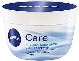 Düfte, Parfümerie und Kosmetik Intensiv pflegende Körper- und Gesichtscreme - NIVEA Care Intensive Nourishment Face & Body Creme
