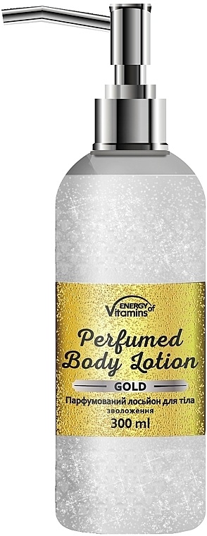 Parfümierte Körperlotion Gold - Energy of Vitamins Perfumed Gold — Bild N1