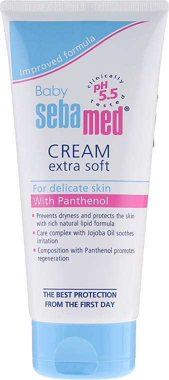 Körpercreme für Kinder - Sebamed Extra Soft Baby Cream — Bild N1