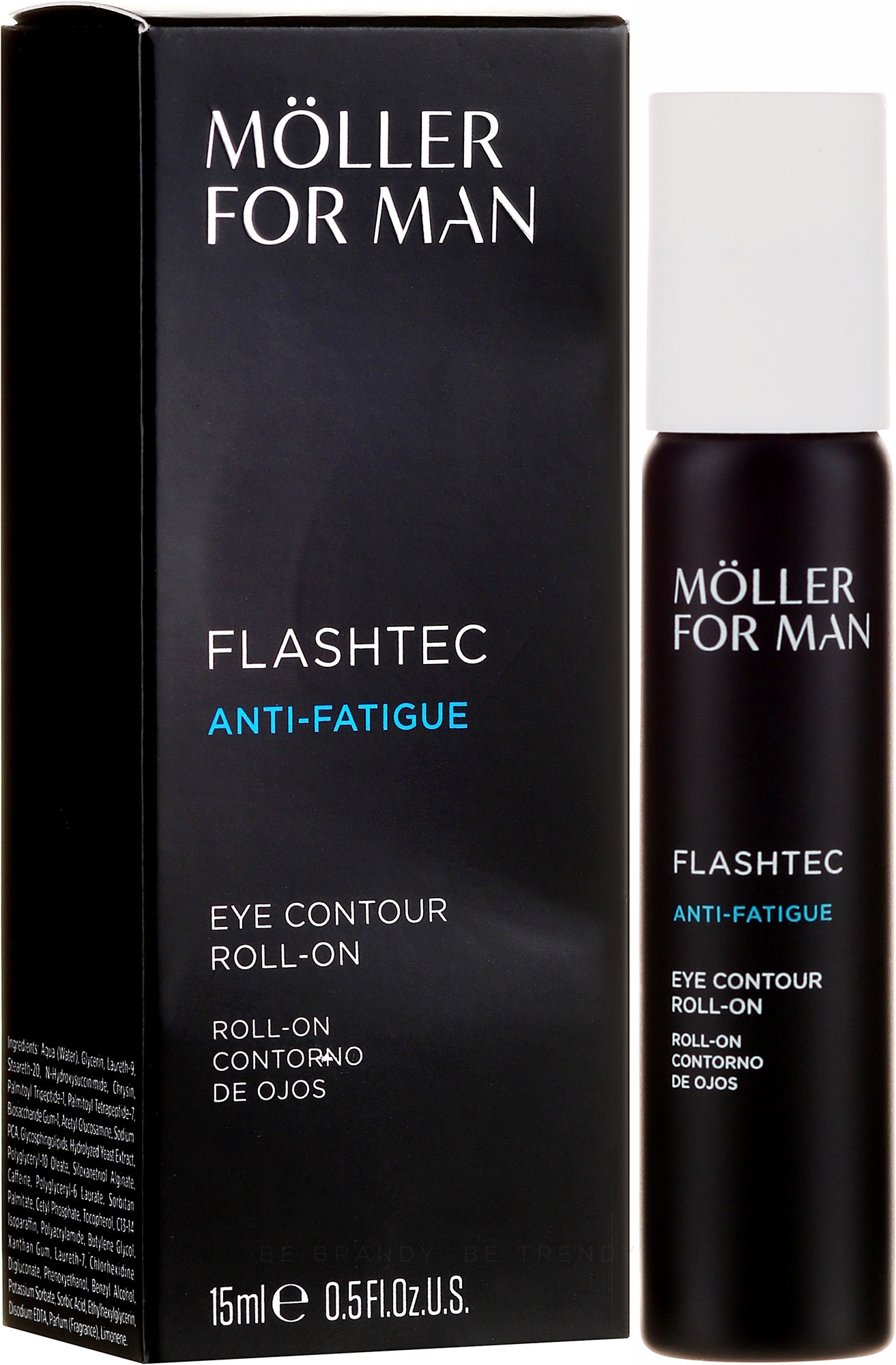 Anti-Müdigkeit Roll-on für die Augenpartie - Anne Moller Pour Homme Eye Contour Roll-On — Bild 15 ml