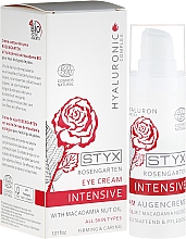 Straffende und pflegende Augencreme mit Macadamianussöl - Styx Naturcosmetic Rose Garden Intensive Eye Cream — Bild N1