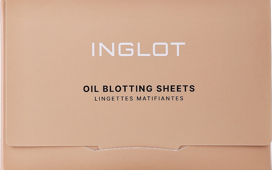 Mattierende Gesichtstücher - Inglot Oil Blotting Sheet — Bild N1