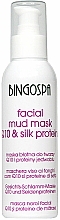 Schlamm-Gesichtsmaske mit Coenzym Q10 und Seidenproteinen - BingoSpa — Bild N1