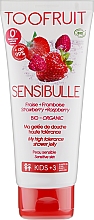 Düfte, Parfümerie und Kosmetik Kinder-Duschgel für empfindliche Haut mit Himbeere und Erdbeere - TOOFRUIT Raspberry Strawberry Sensitive Shower Gel