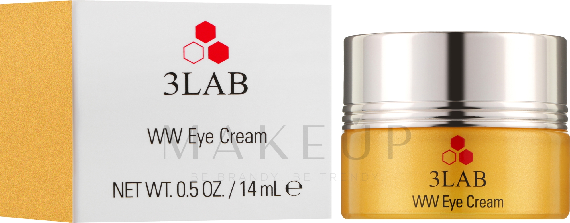 Anti-Falten-Creme für die Augenpartie - 3Lab WW Eye Cream — Bild 15 ml