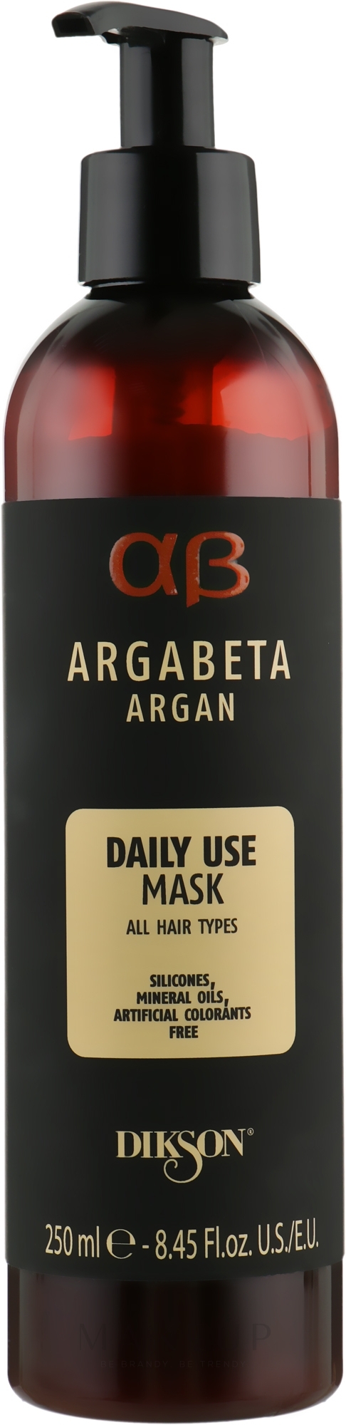 Haarmaske mit Arganöl für den täglichen Gebrauch - Dikson Argabeta Argan Mask Daily Use — Bild 250 ml