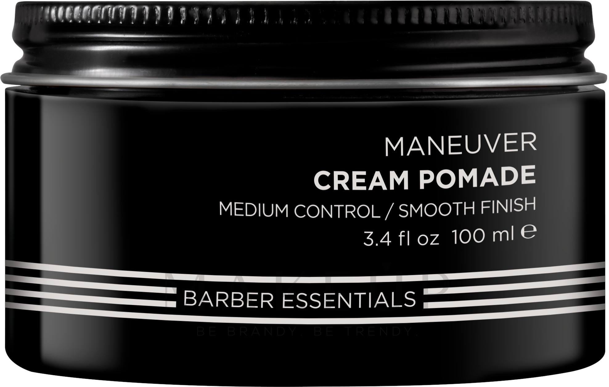 Haarpomade auf Wasserbasis - Redken Brews Cream Pomade — Bild 100 ml