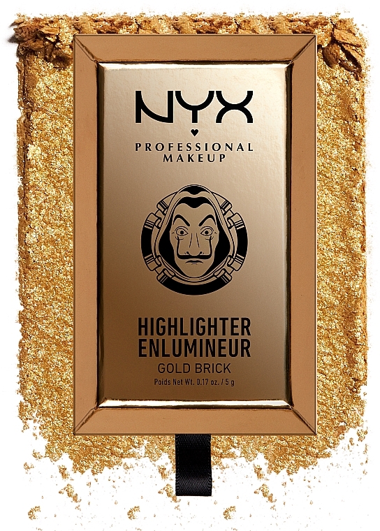 Highlighter für das Gesicht - NYX Professional Makeup La Casa De Papel Highlighter — Bild N3