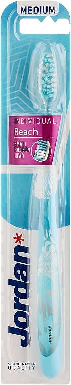 Zahnbürste medium blau - Jordan Individual Reach Toothbrush — Bild N1