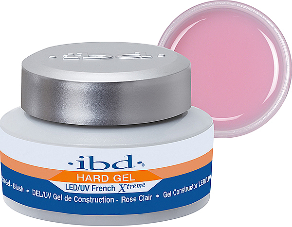 LED/UV Aufbaugel für French Manicure milchig rosa - IBD LED/UV French Xtreme Builder Gel Blush — Bild N1