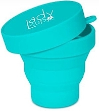 Desinfektionsbehälter für Menstruationstassen 150 ml blau - LadyCup — Bild N1