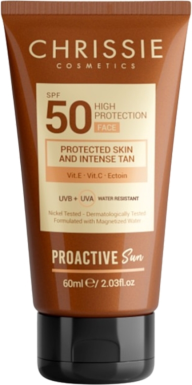 Sonnenschutzcreme für das Gesicht - Chrissie SPF50 High Protection — Bild N1