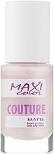 Düfte, Parfümerie und Kosmetik Nagellack - Maxi Color Couture Matte