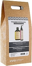Haarpflegeset - Eva Professional Vitamin Recharge Pack The Original (shm/500ml + cr/250ml) — Bild N4