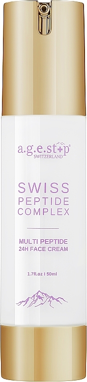 Gesichtscreme mit Peptiden - A.G.E. Stop 24H Peptide Complex Face Cream — Bild N1