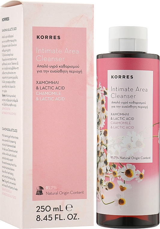Gel für die Intimhygiene mit Kamille - Korres Intimate Area Cleanser Chamomile & Lactic Acid — Bild N4