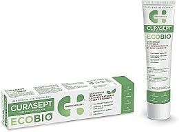 Natürliche Zahnpasta ohne Fluorid - Curaprox Curasept Ecobio Toothpaste  — Bild N1