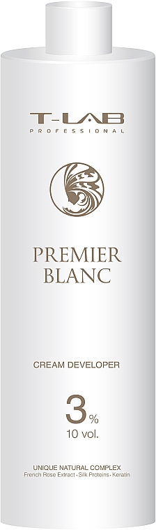 Cremeentwickler 3% - T-LAB Professional Premier Blanc Cream Developer 10 vol 3% — Bild N2