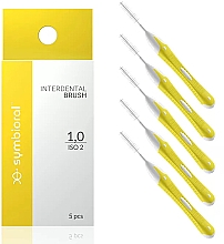 Interdentalbürste 5 St. 1,0 mm - Symbioral Interdental Brush ISO 2 — Bild N1