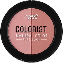 Gesichtsrouge - Maxi Color Colorist Matt & Pearl Pure Blush — Bild N2