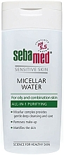 Düfte, Parfümerie und Kosmetik Mizellen-Reinigungswasser für fettige und Mischhaut - Sebamed Sensitive Skin Micellar Water For Oily & Combination Skin