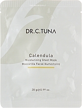 Feuchtigkeitsspendende Tuchmaske mit Ringelblumenextrakt - Farmasi Dr.C.Tuna Calendula Moisturizing Sheet Mask  — Bild N1