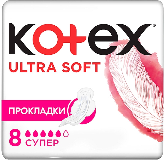 Damenbinden 8 St. - Kotex Ultra Soft Super — Bild N1