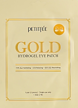 Hydrogel-Augenpatches mit Gold-Komplex - Petitfee & Koelf Gold Hydrogel Eye Patch — Foto N3