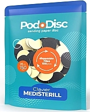 Düfte, Parfümerie und Kosmetik Ersatzscheiben für Pediküre-Disk L 150/25 mm - Clavier Medisterill PodoDisc