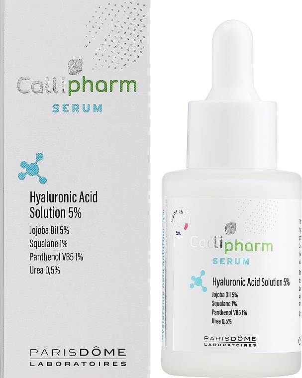 Gesichtsserum - Callipharm Serum Hyaluronic Acid Solution 5%  — Bild N1