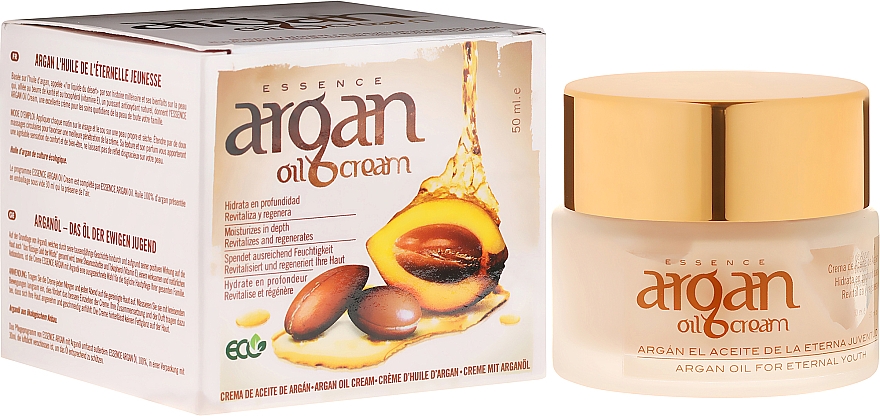 Revitalisierende und regeneriende Tagescreme mit Arganöl - Diet Esthetic Argan Essence Oil Cream — Bild N1