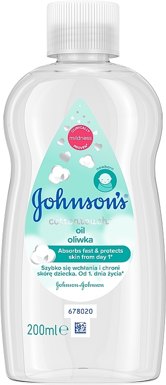 Sanftes Körperöl für Babys und Kinder - Johnson’s Baby Cotton Touch Oil — Bild N1
