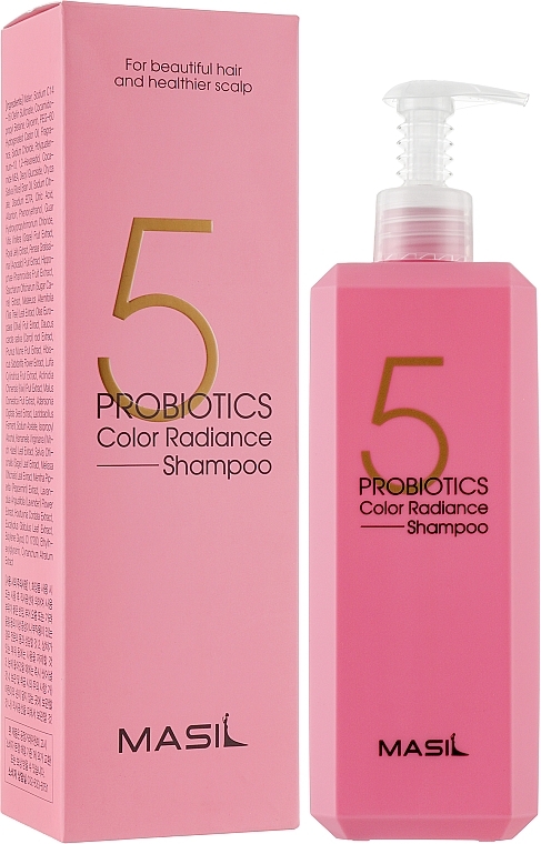 Probiotisches Farbschutz-Shampoo - Masil 5 Probiotics Color Radiance Shampoo — Bild N4