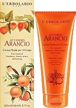 L'Erbolario Accordo Arancio Fluid Body Cream - Körperflüssigkeitscreme — Bild N2