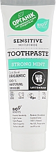 Düfte, Parfümerie und Kosmetik Organische Zahnpasta starke Minze - Urtekram Sensitive Strong Mint Organic Toothpaste