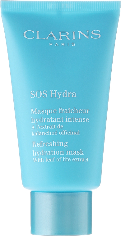 Erfrischende und feuchtigkeitsspendende Gesichtsmaske mit Kalanchoe-Extrakt - Clarins SOS Hydra Refreshing Hydration Mask — Bild N5