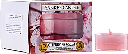 Düfte, Parfümerie und Kosmetik Teelichter Cherry Blossom - Yankee Candle Scented Tea Light Candles Cherry Blossom