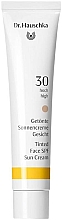 Düfte, Parfümerie und Kosmetik Sonnenschutzcreme für das Gesicht - Dr. Hauschka Tinted Face SPF 30 Sun Cream High